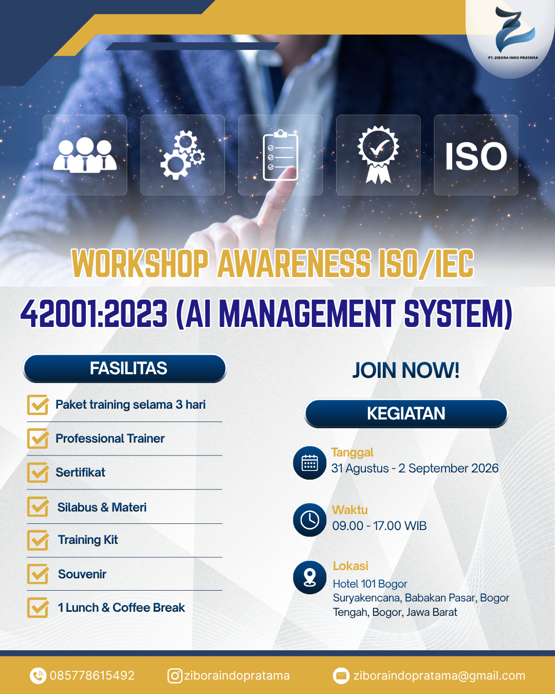 Workshop Awareness ISO/IEC 42001:2023